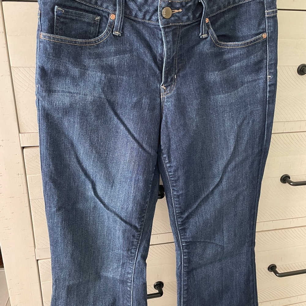 GAP Long & Lean dark wash bootcut Jeans